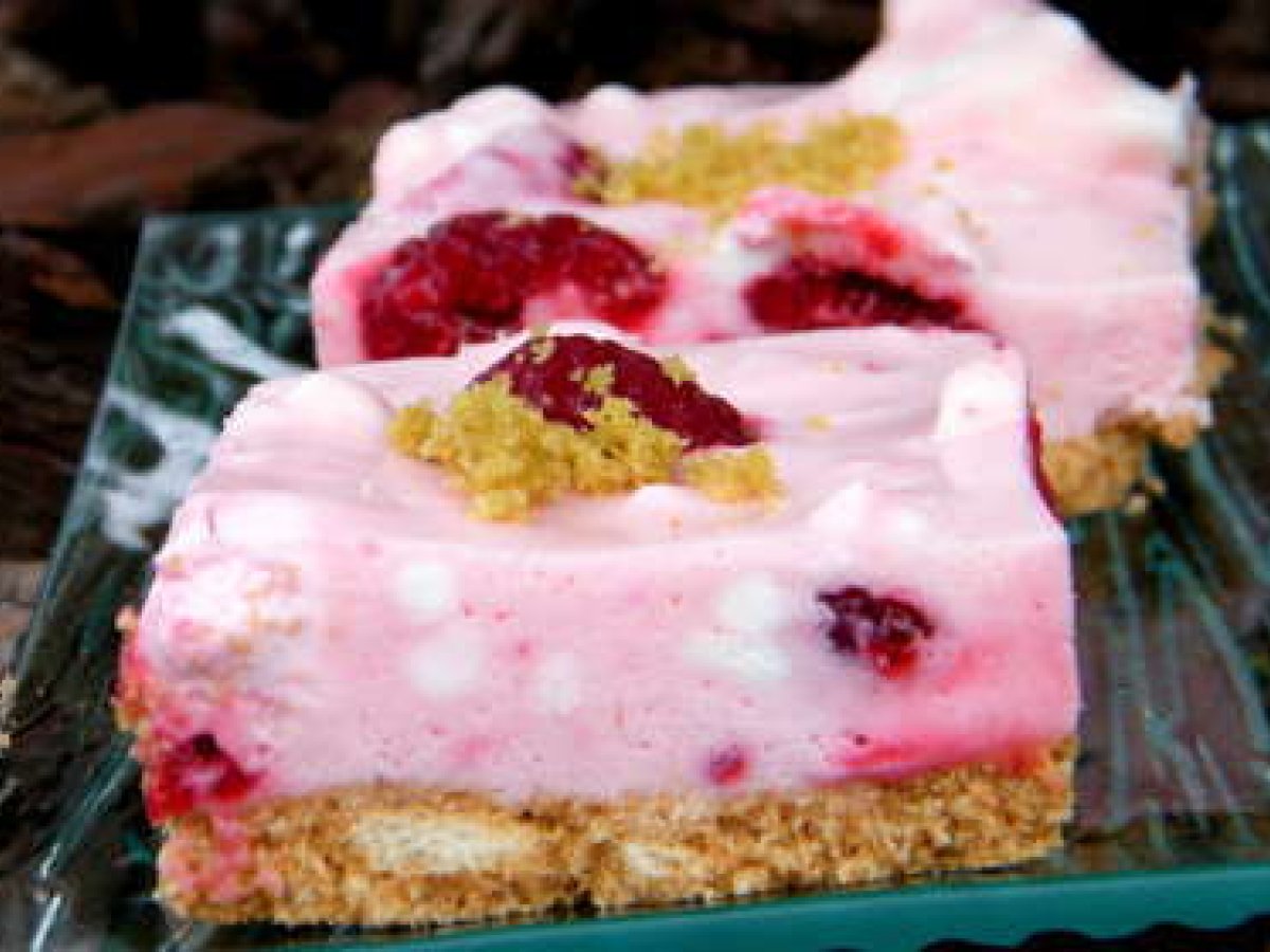 Carres Sans Cuisson Framboises Citron Chamallows Recette Ptitchef