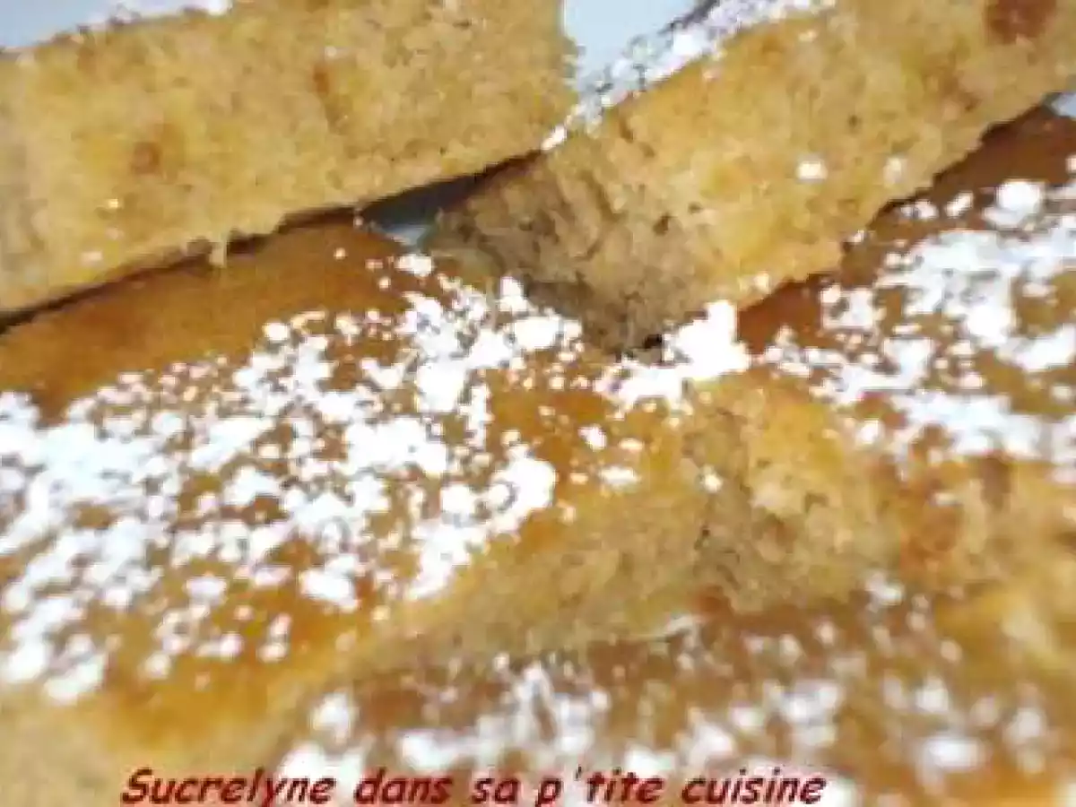 Carrés speculoos-citron