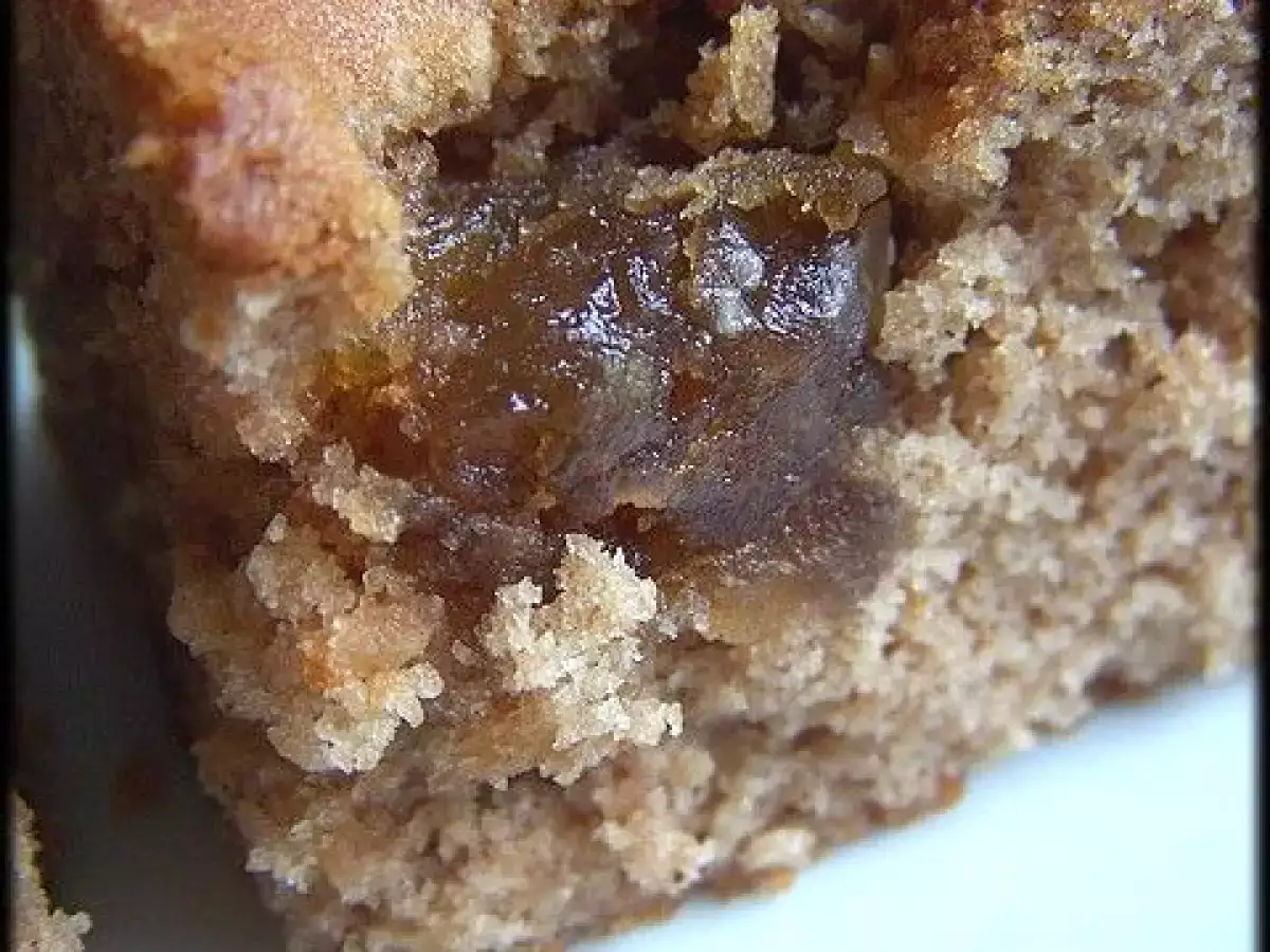 Carrés tendres d'automne aux pépites de marrons glacés et farine de châtaigne - photo 3