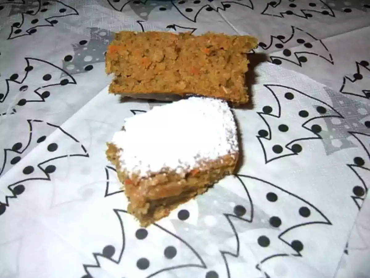 Carrot cake au yaourt et muesli