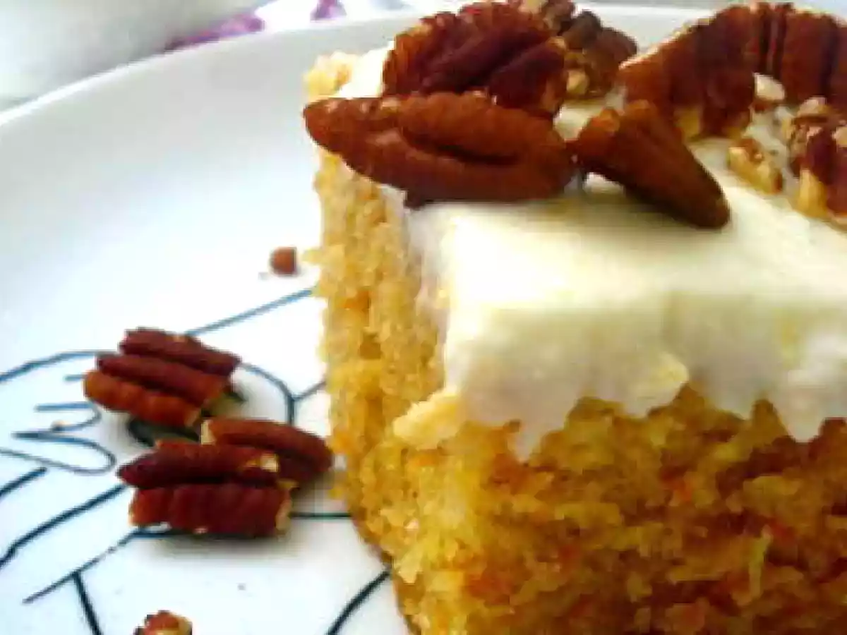 CARROT CAKE et sa crème au citron - photo 2