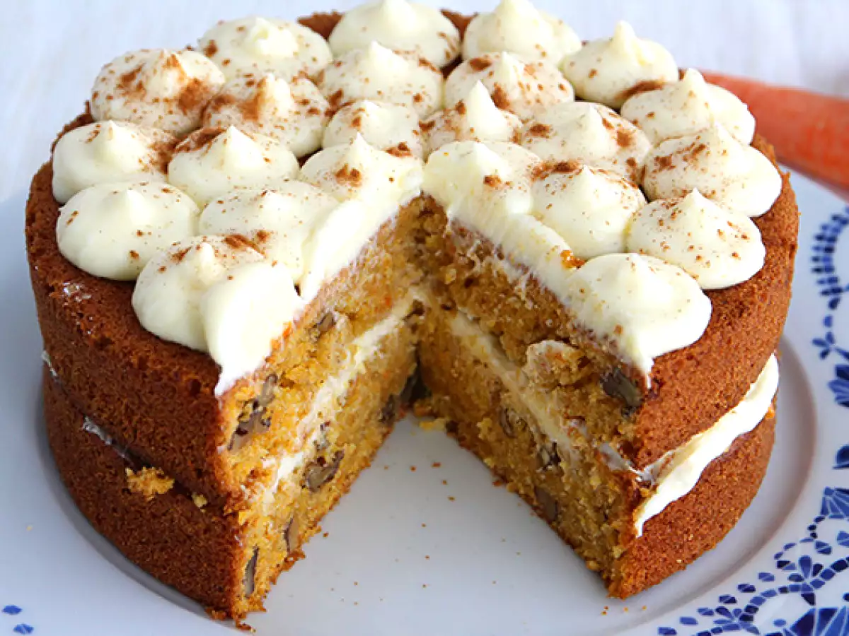 Carrot Cake, gateau aux carottes - photo 4