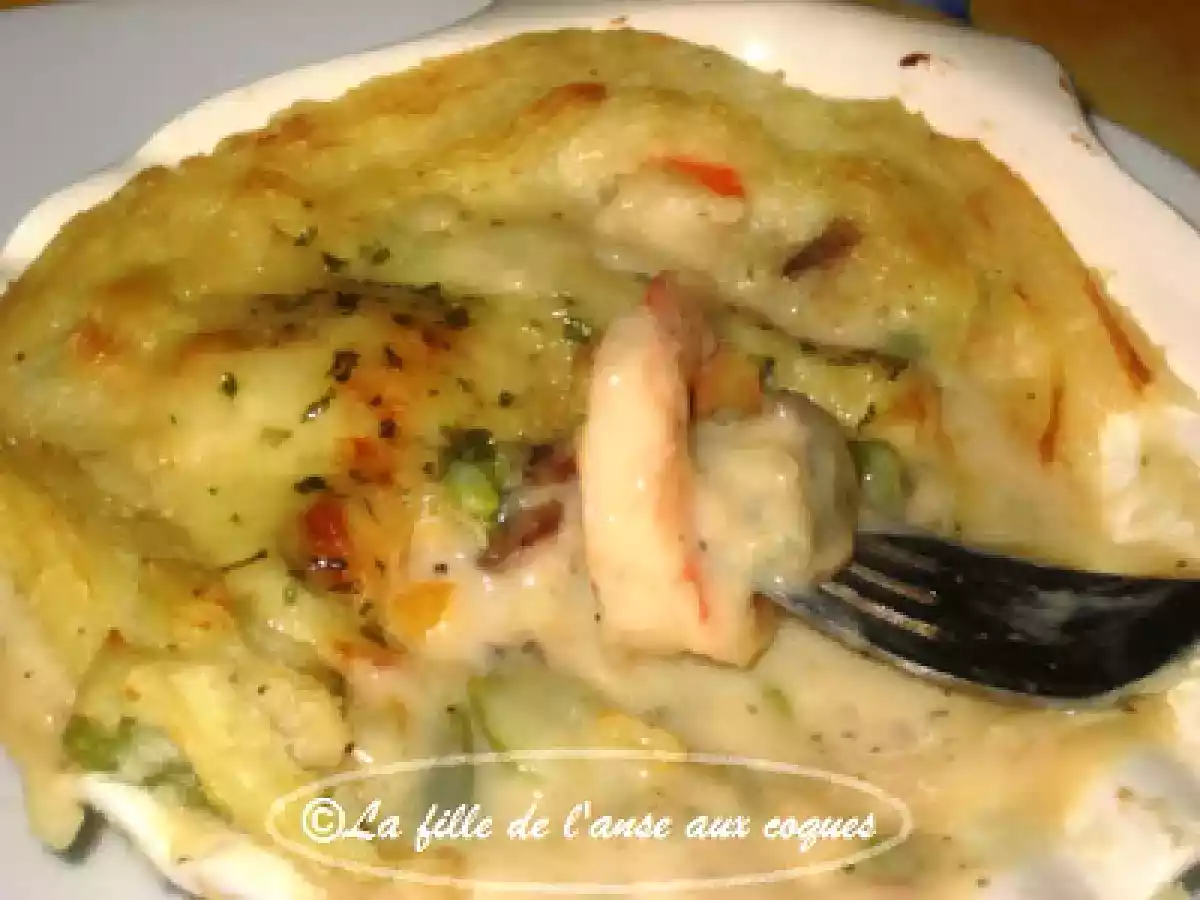 CASSEROLE DE FRUITS DE MER
