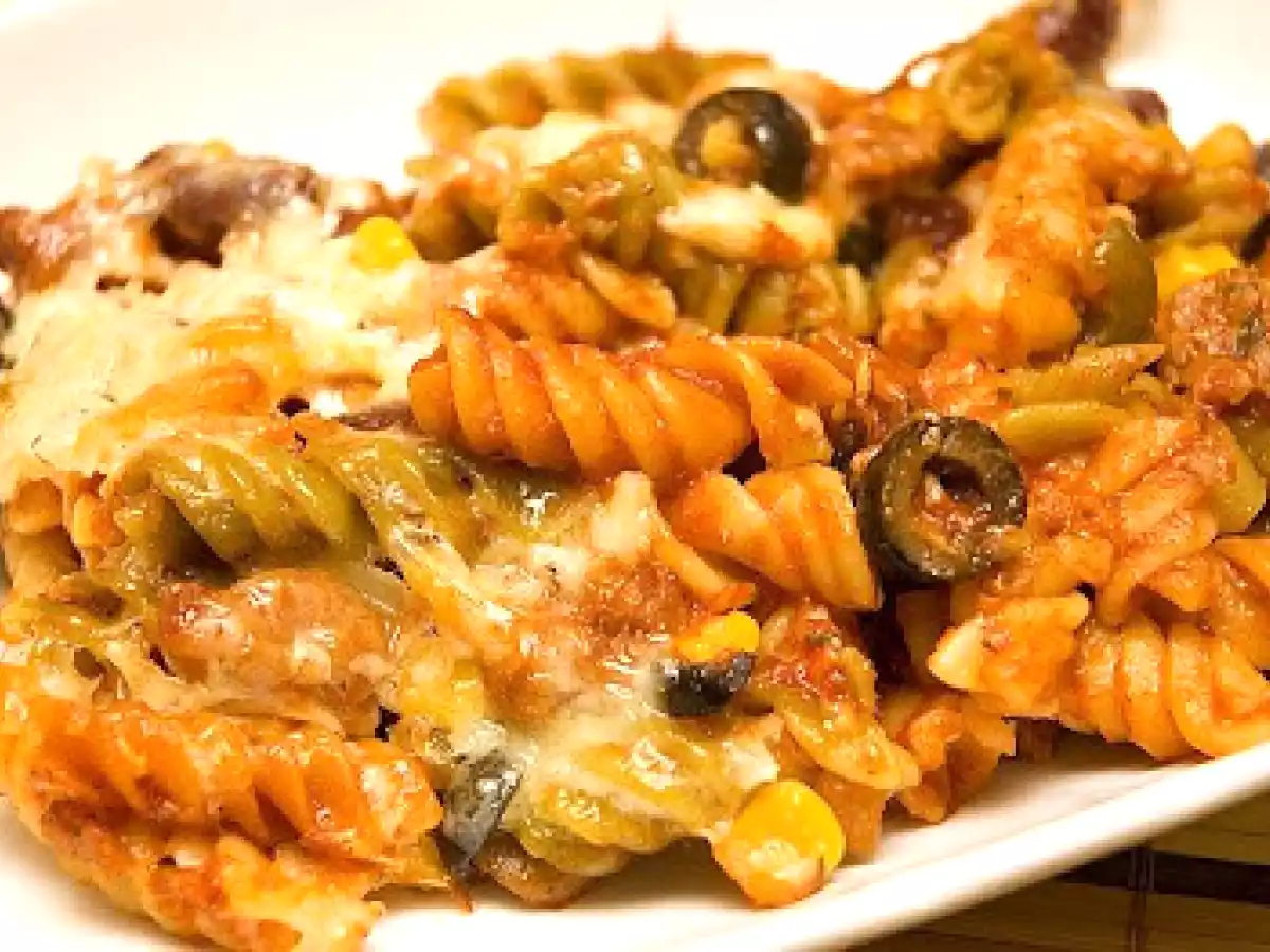 Casserole de pâtes Tex Mex