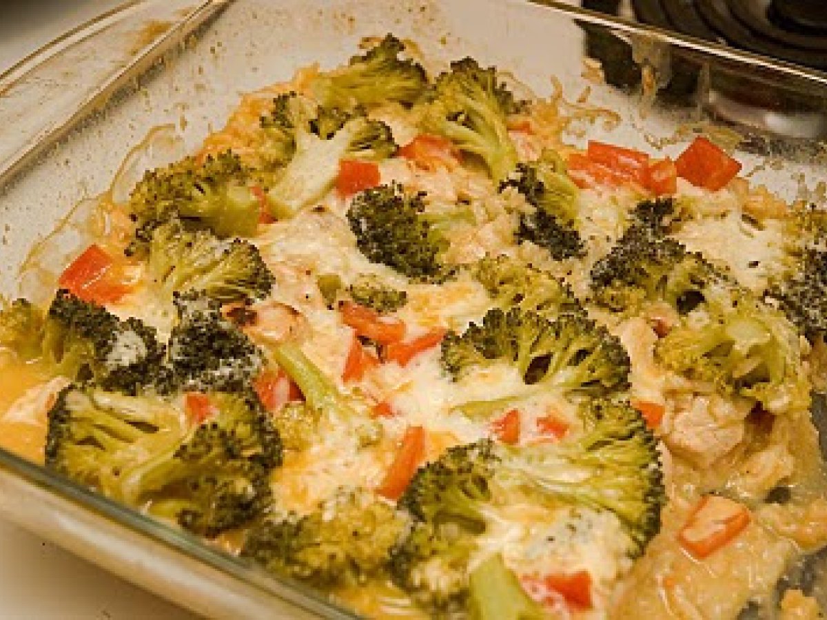 Casserole de riz au poulet et brocoli Recette Ptitchef Casserole de riz au poulet et brocoli Recette Ptitchef