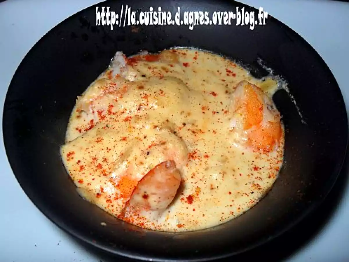 Cassolette d’écrevisses et de crevettes