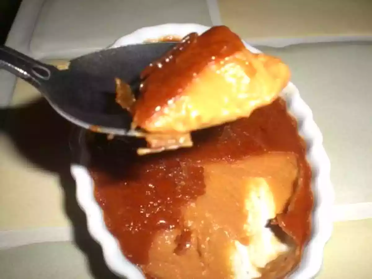 CASSOLETTE DE CREME BRULEE AU CARAMEL ET A LA FLEUR DE SEL