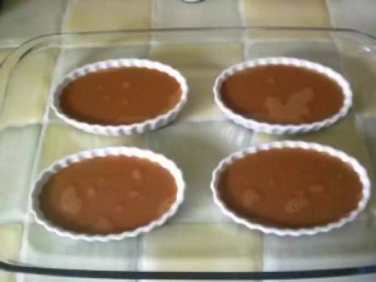 CASSOLETTE DE CREME BRULEE AU CARAMEL ET A LA FLEUR DE SEL - photo 2