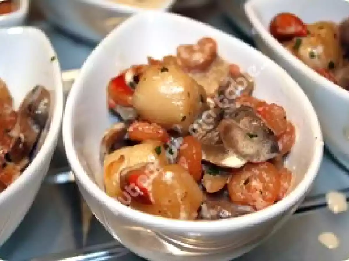 Cassolette de Saint Jacques à l'Armagnac