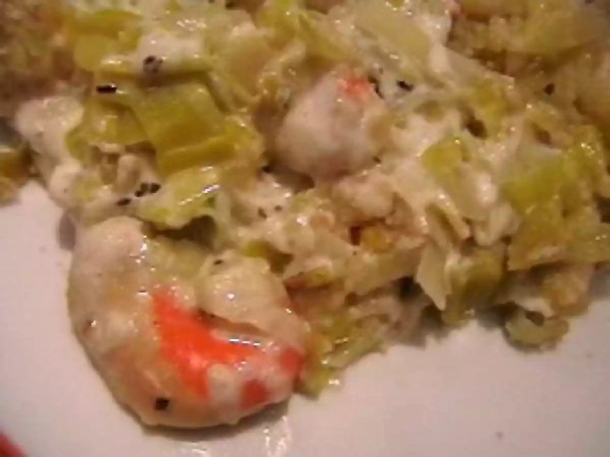 Cassolette de Saint-Jacques aux poireaux - photo 2