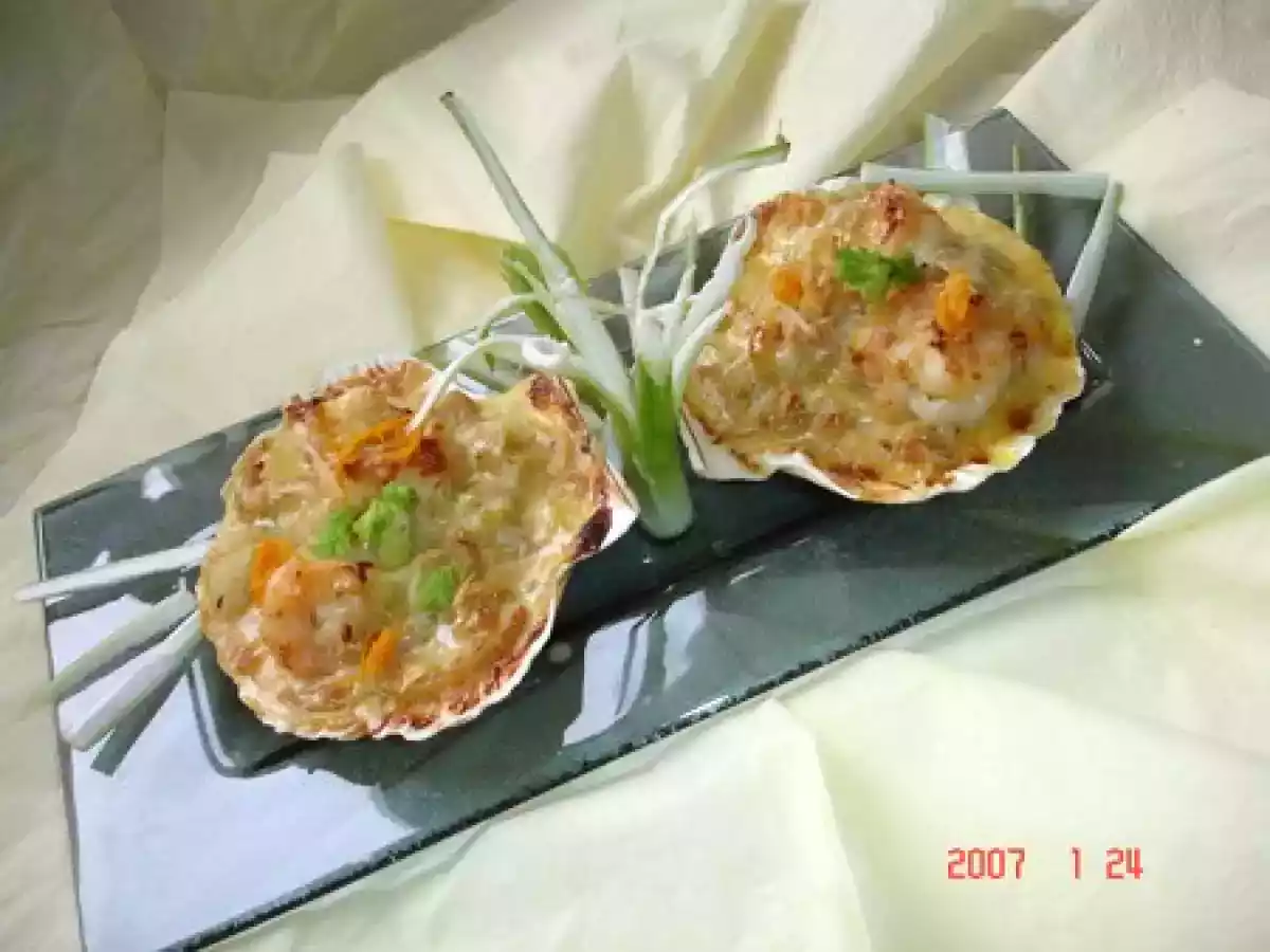 Cassolette de st jacques aux endives à l'orange - photo 3