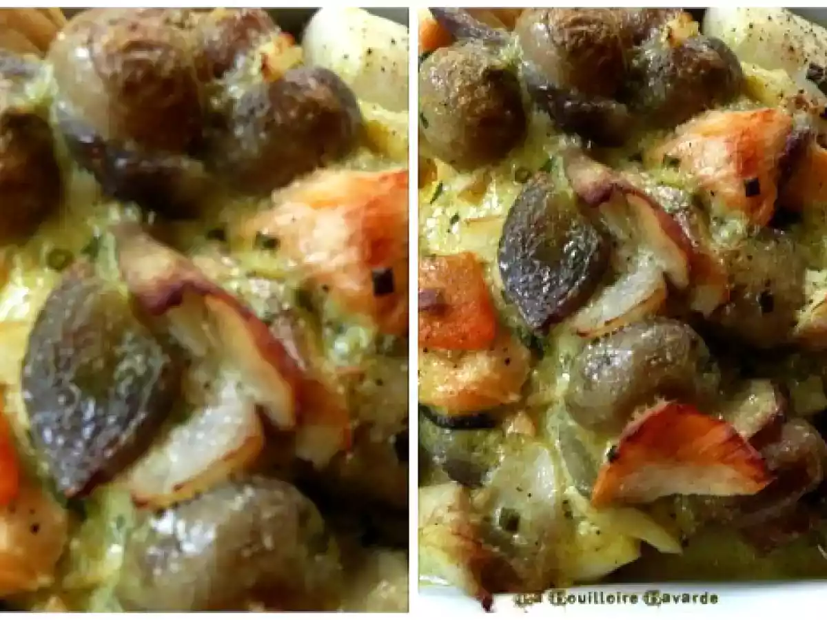 Cassolette de trio de poissons aux carottes et créme curry - photo 2