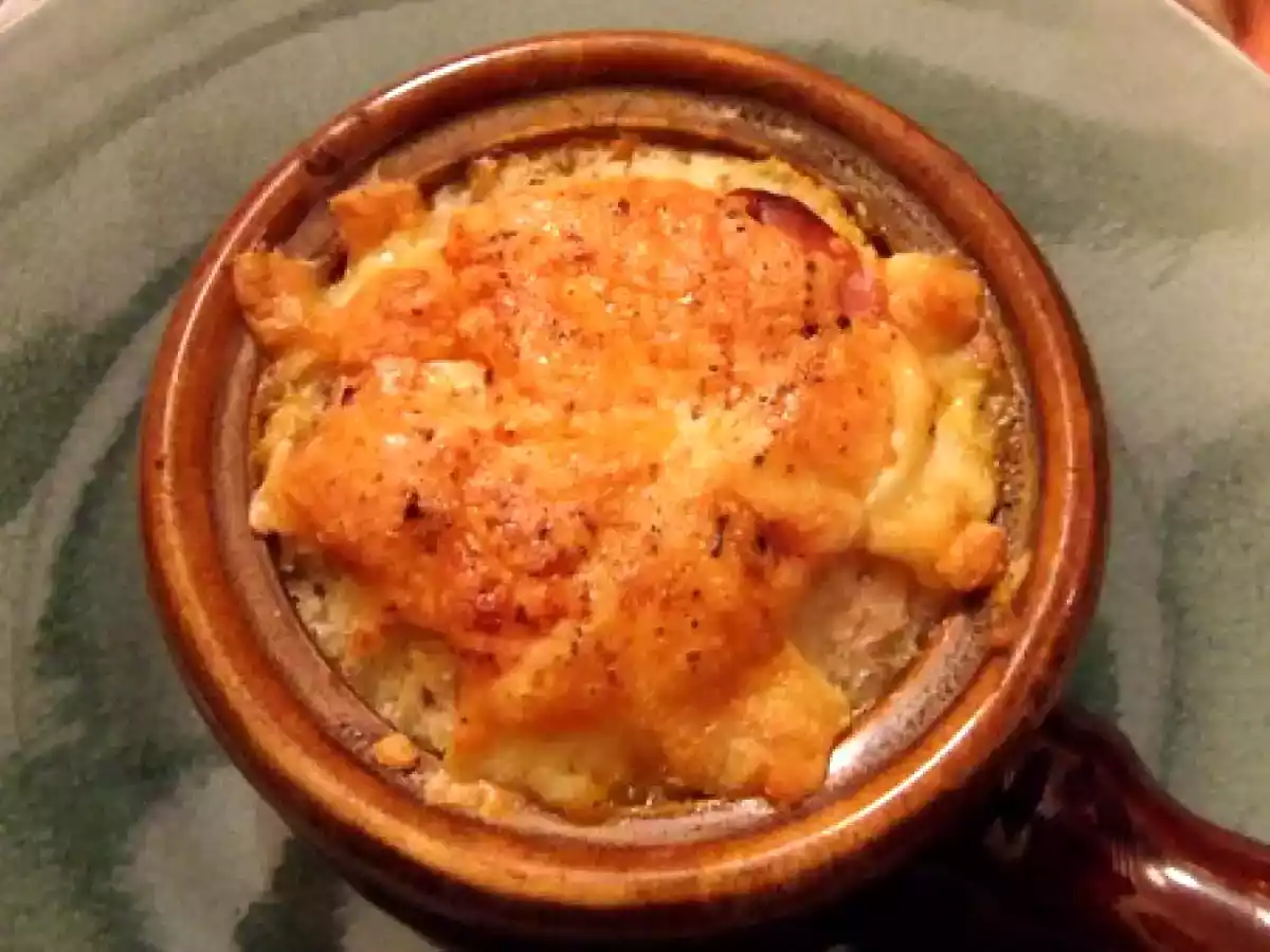 Cassolette gratinée de potimarron