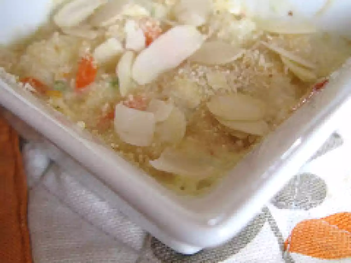 Cassolette Noix de saint jacques-crevettes au vin blanc