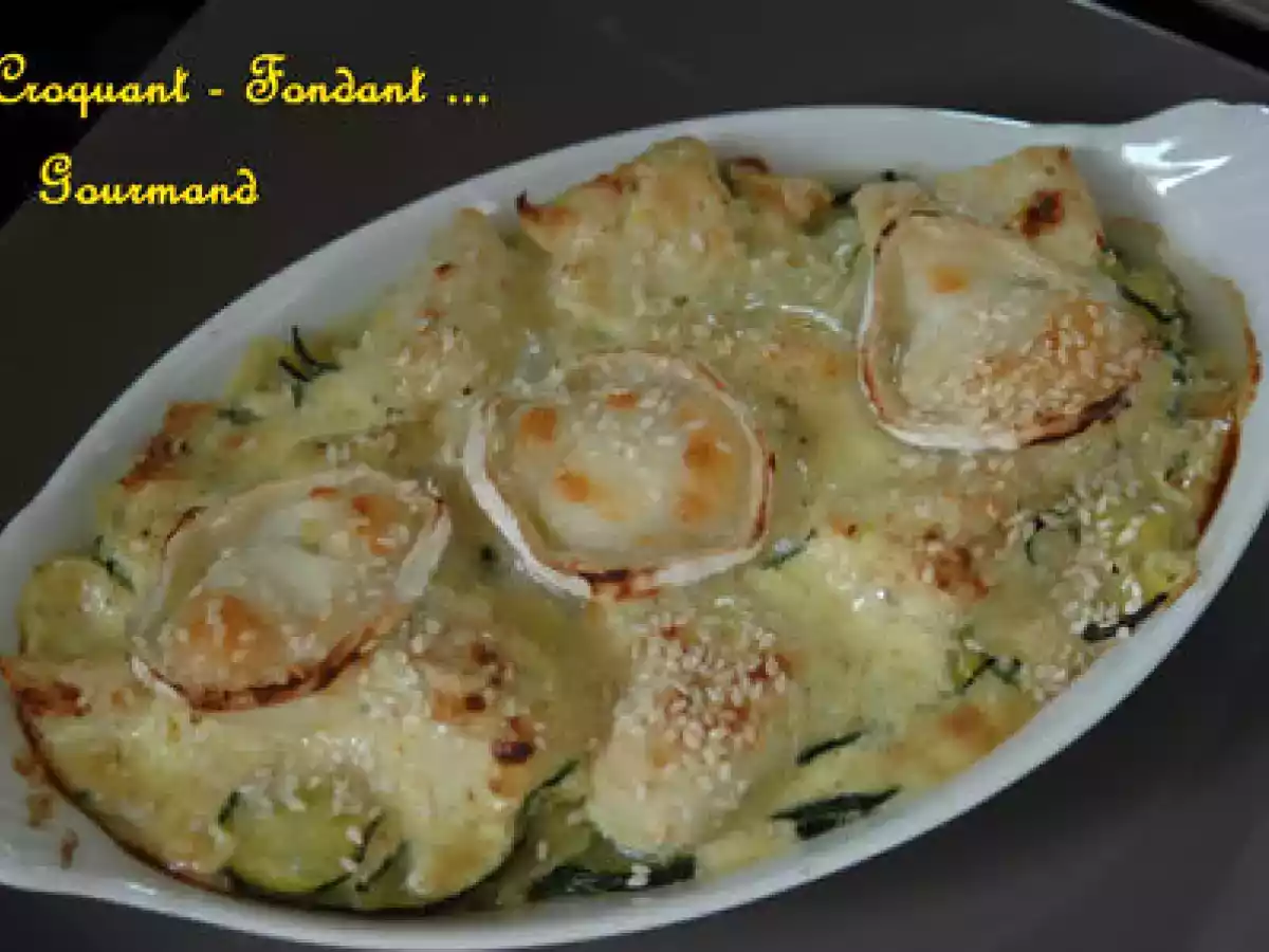 CASSOLETTES de COURGETTES & POULET au CURRY