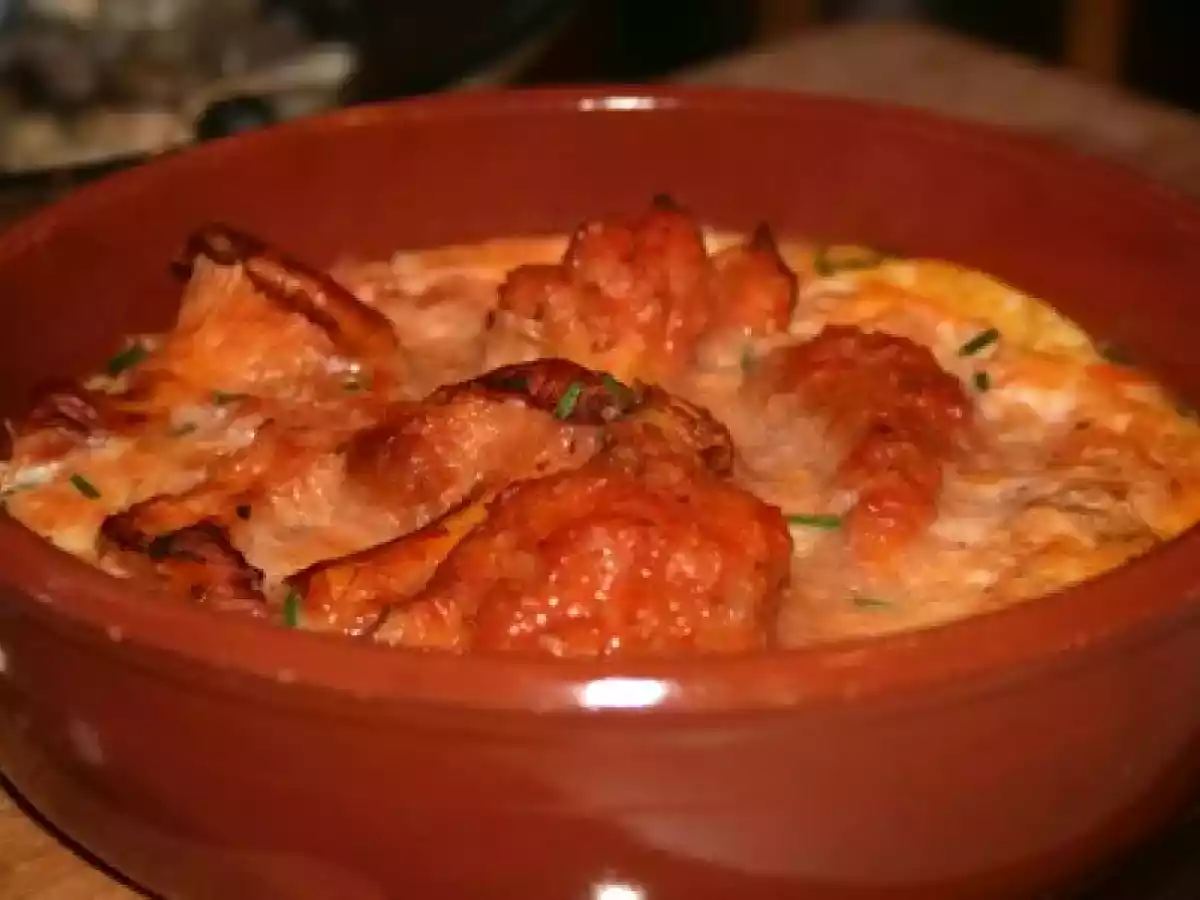 Cassolettes de crevettes aux girolles - photo 2