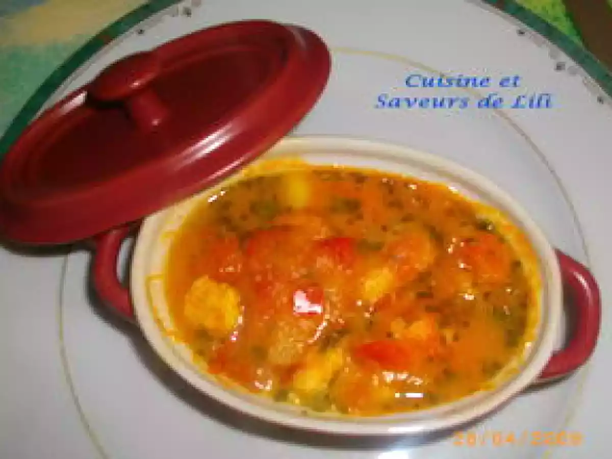 Cassolettes de fruits de mer