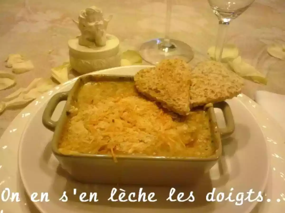 Cassolettes de Noix de saint- jacques.