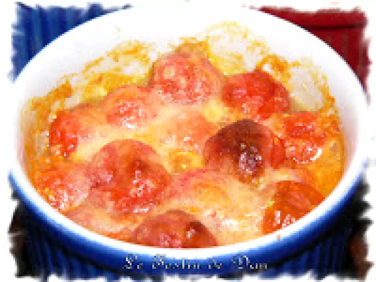 Cassolettes de tomates à la mozarrella - photo 2