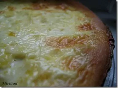 Ce gâteau de ménage, on dirait une pizza...forcément c'est pour le jeu salé-sucré ! - photo 3