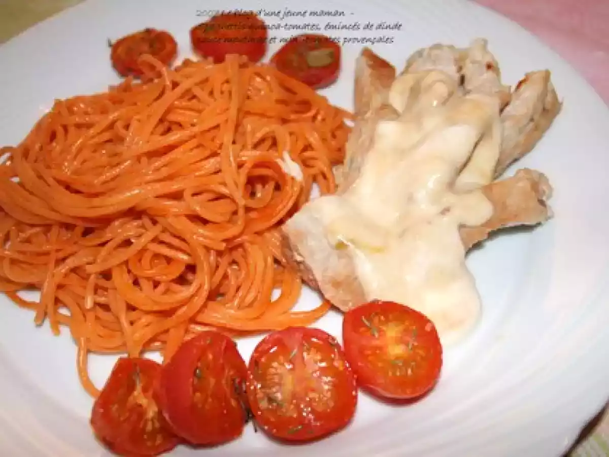 Ce ne sont que quelques pâtes pour un repas d'amoureux