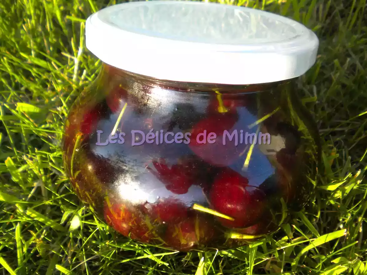 Cerises à l'eau de vie - photo 2