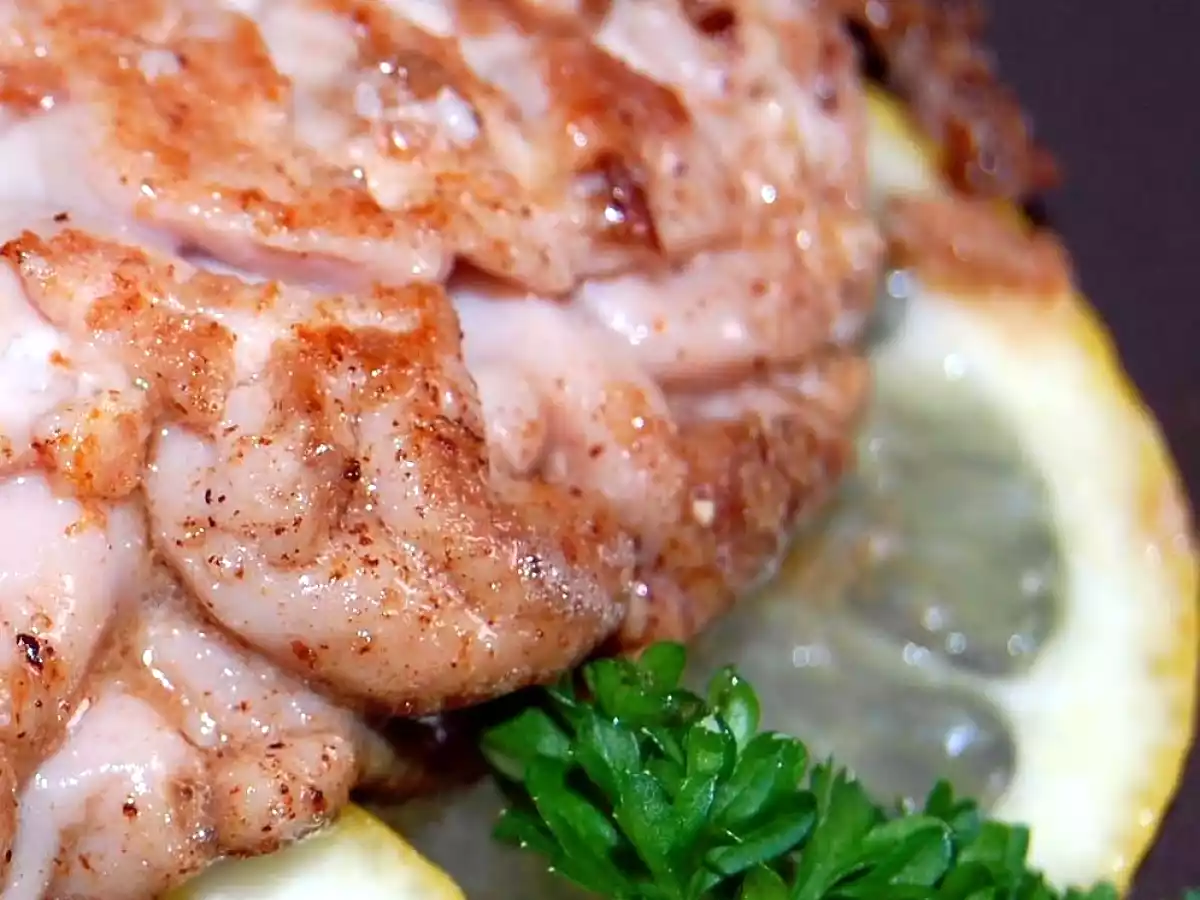 Cervelle de boeuf au beurre noir