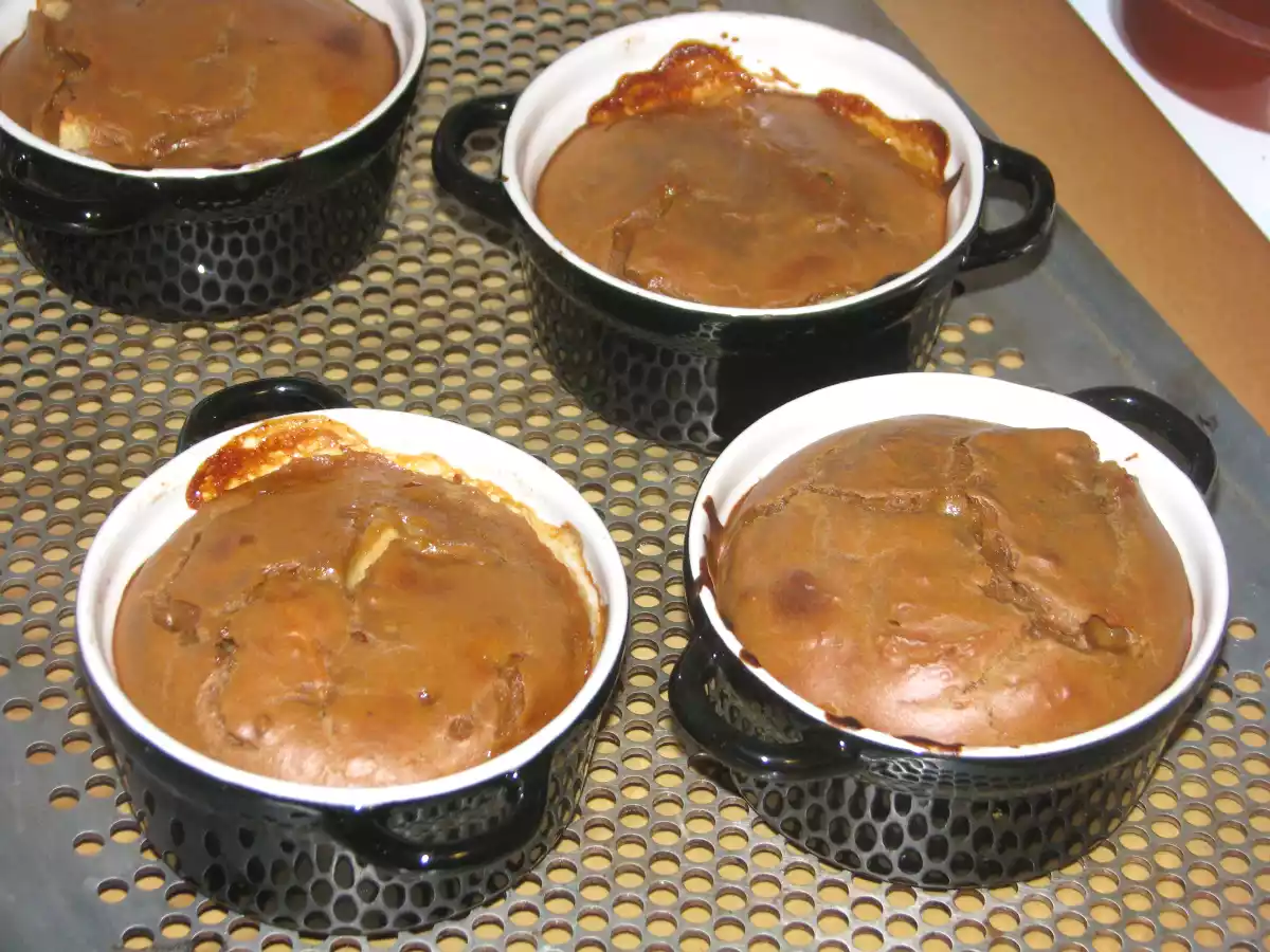 Ch'ti flans aux pommes et à la chicorée