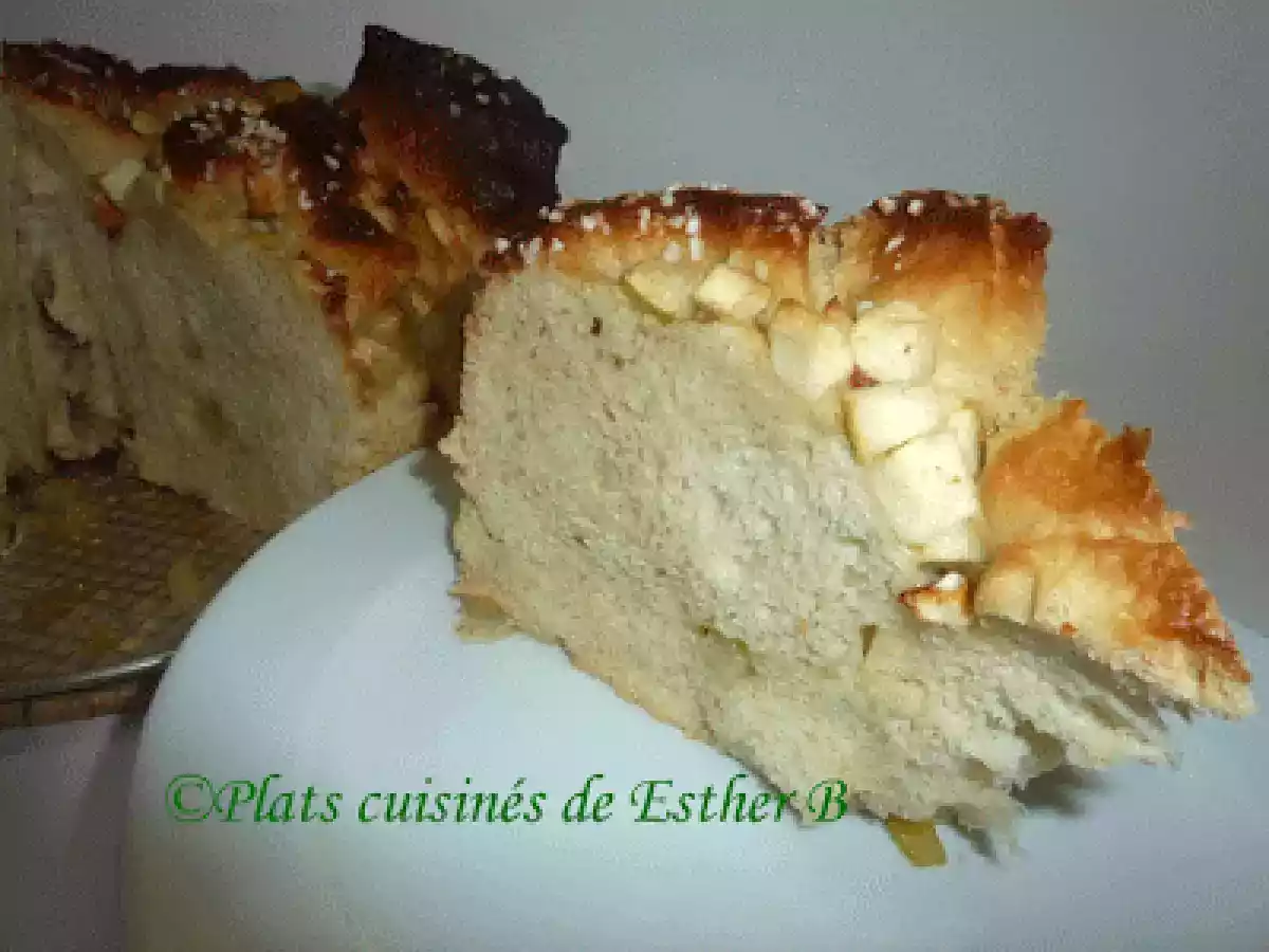 Challah aux pommes. - photo 2