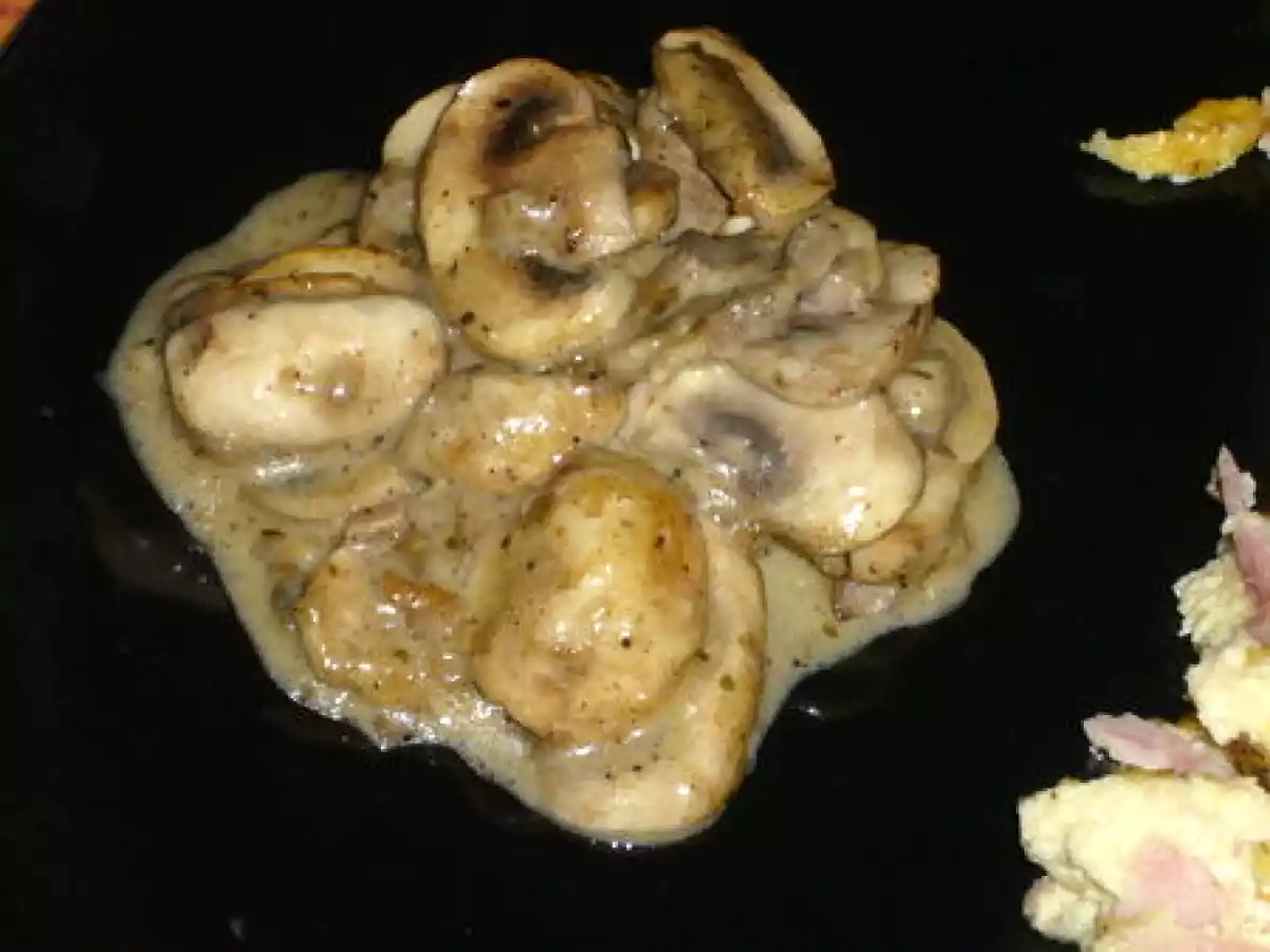 Champignons au Munster Fermier