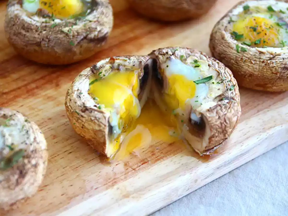 Champignons aux œufs de caille - photo 4