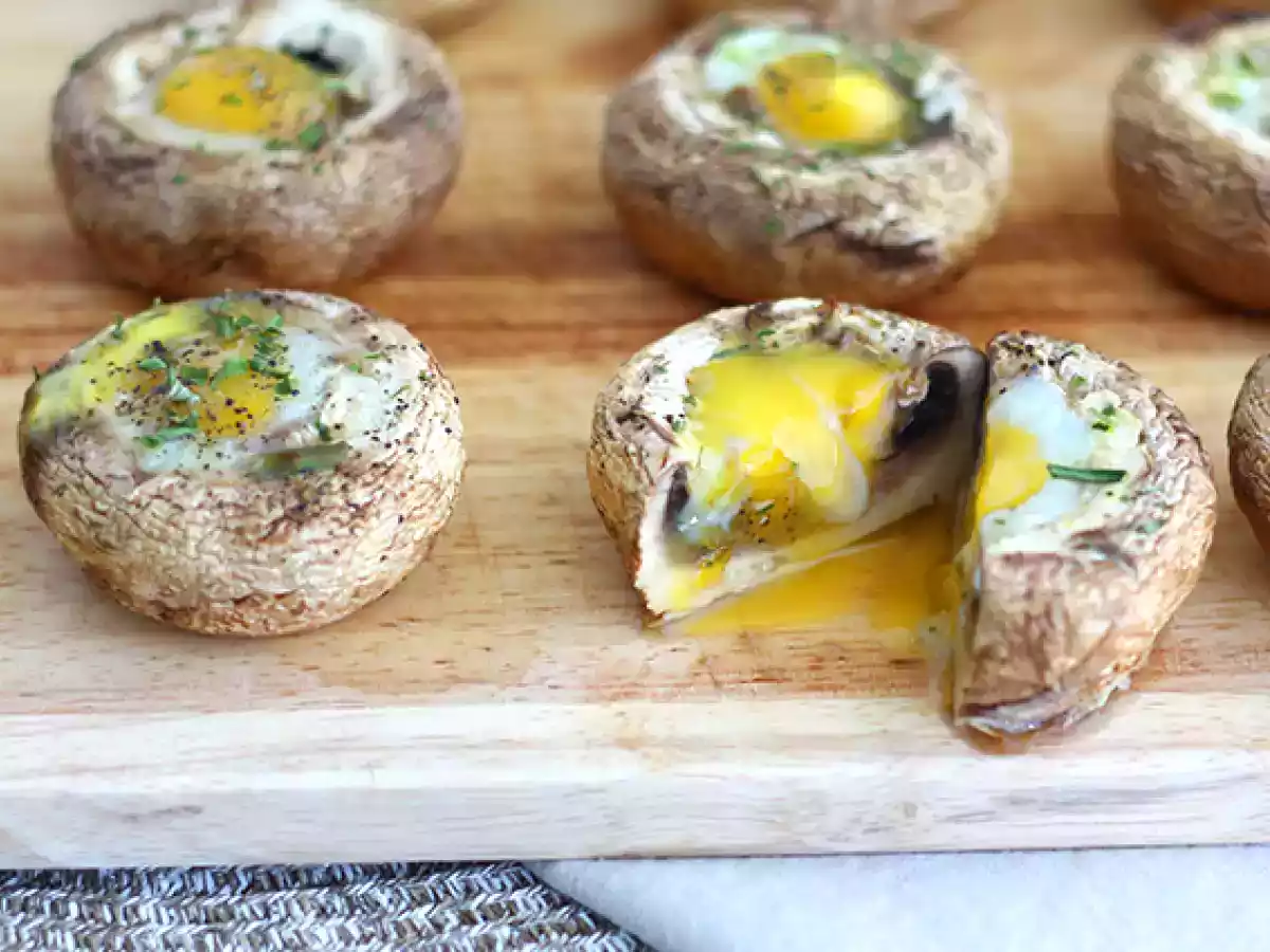 Champignons aux œufs de caille - photo 3