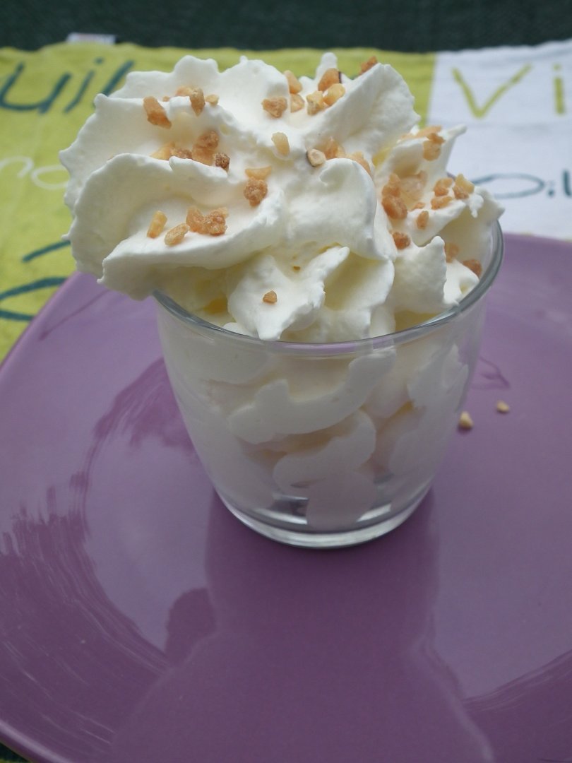 Chantilly à la noix de coco au siphon Recette Ptitchef