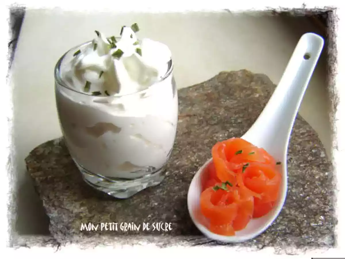 Chantilly au chèvre complètement siphonnée (!)