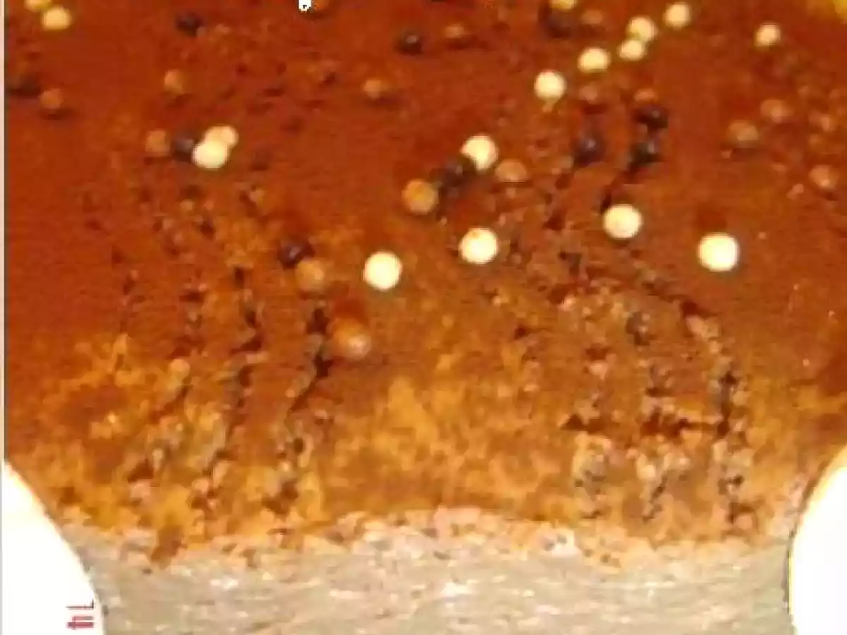 Chantilly de chocolat au lait sur dacquoise aux amandes - photo 3