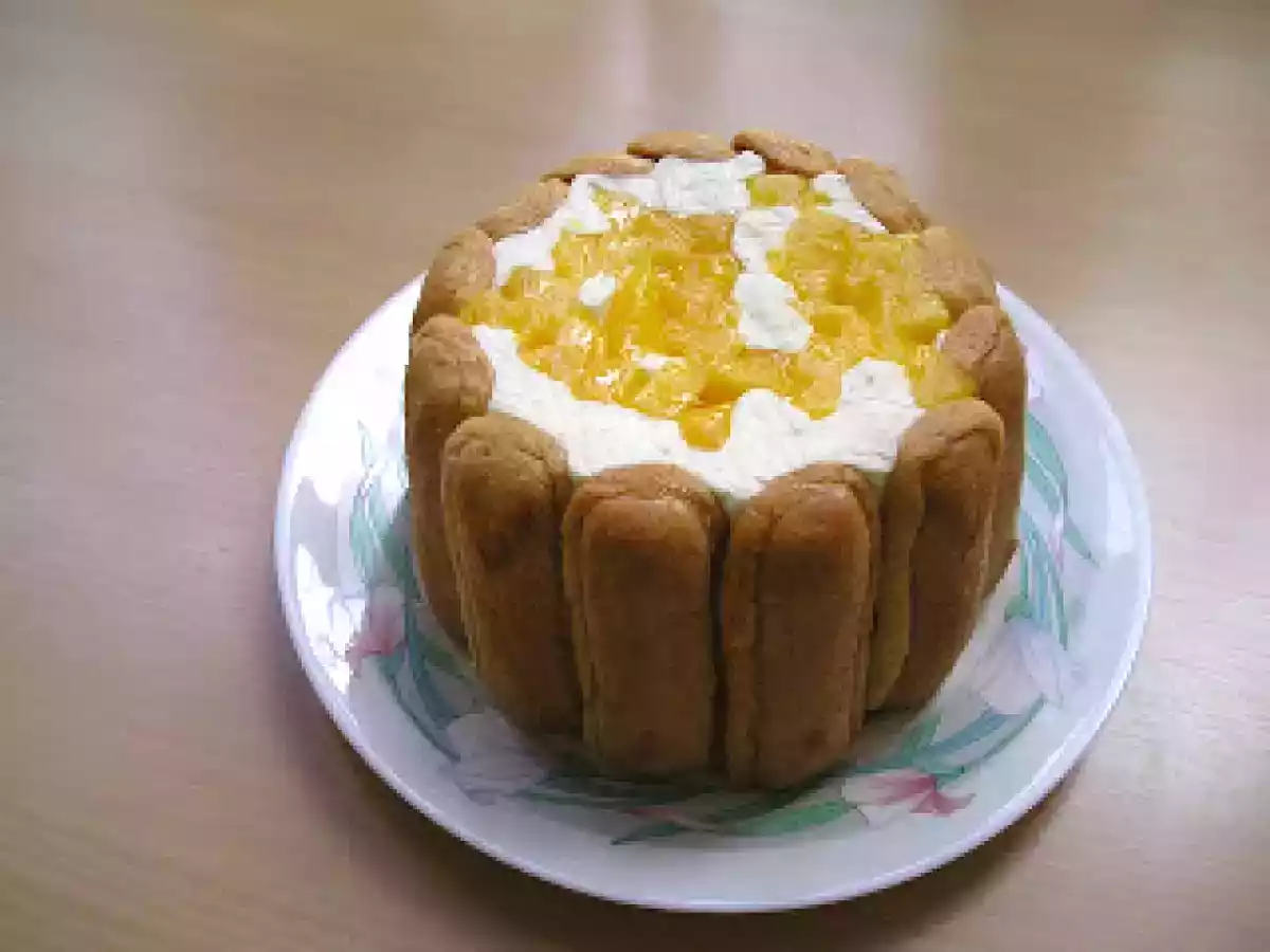 Charlotte à la mangue