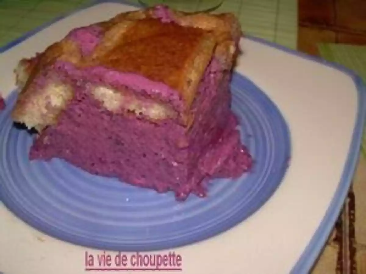 Charlotte à la mousse de myrtilles - photo 2