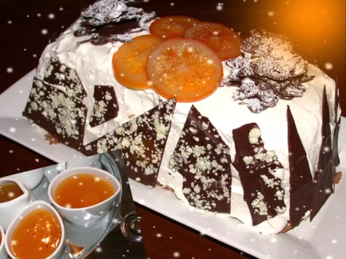 Charlotte au chocolat et à la noisette - photo 2