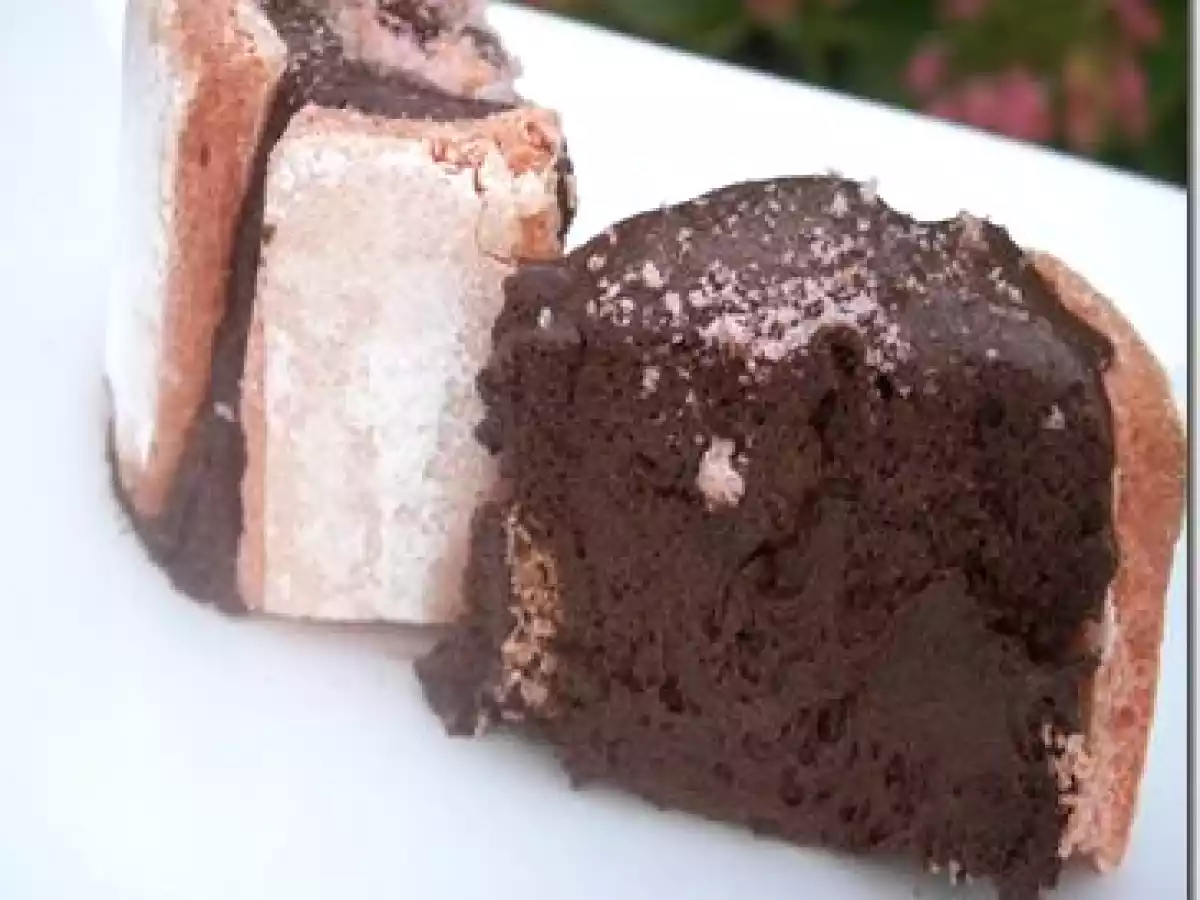 CHARLOTTE AU CHOCOLAT ET BISCUITS ROSES A MA FAçON - photo 3