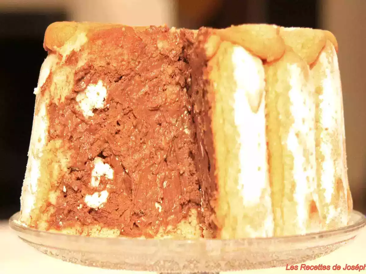 Charlotte au chocolat Meringuée