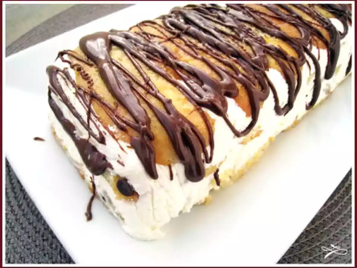 Charlotte au chocolat noix express - photo 3