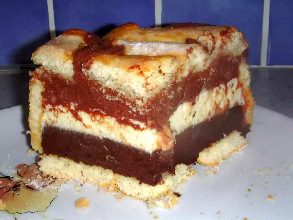 Charlotte aux 3 chocolats