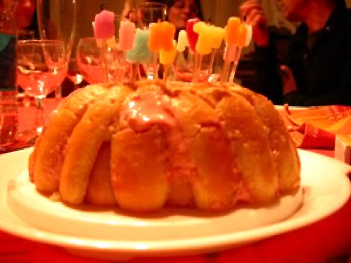 Charlotte aux Fraises (sans gélatine) pour les 5 ans de LEYLA