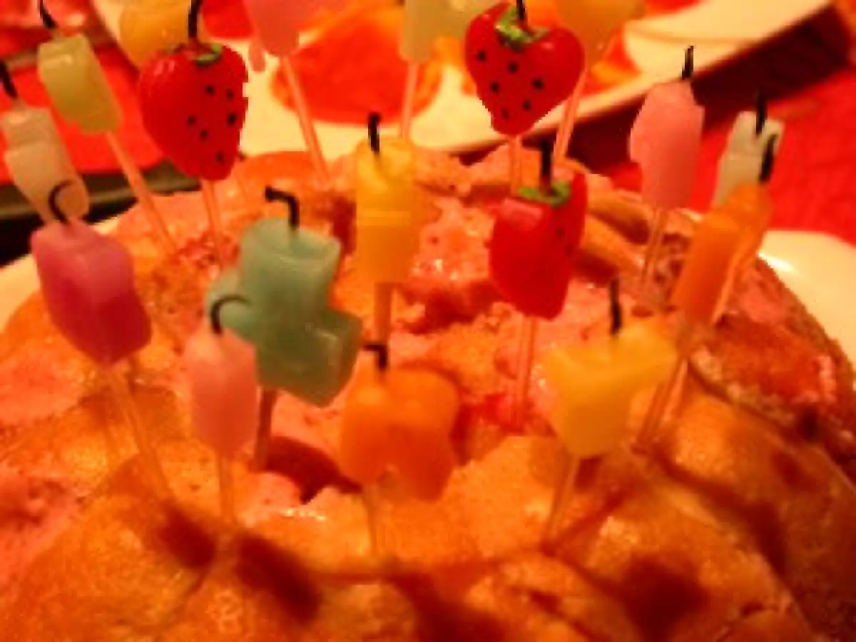 Charlotte aux Fraises (sans gélatine) pour les 5 ans de LEYLA - photo 2