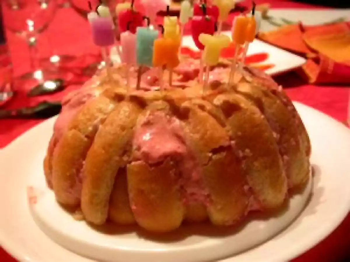 Charlotte aux Fraises (sans gélatine) pour les 5 ans de LEYLA - photo 3