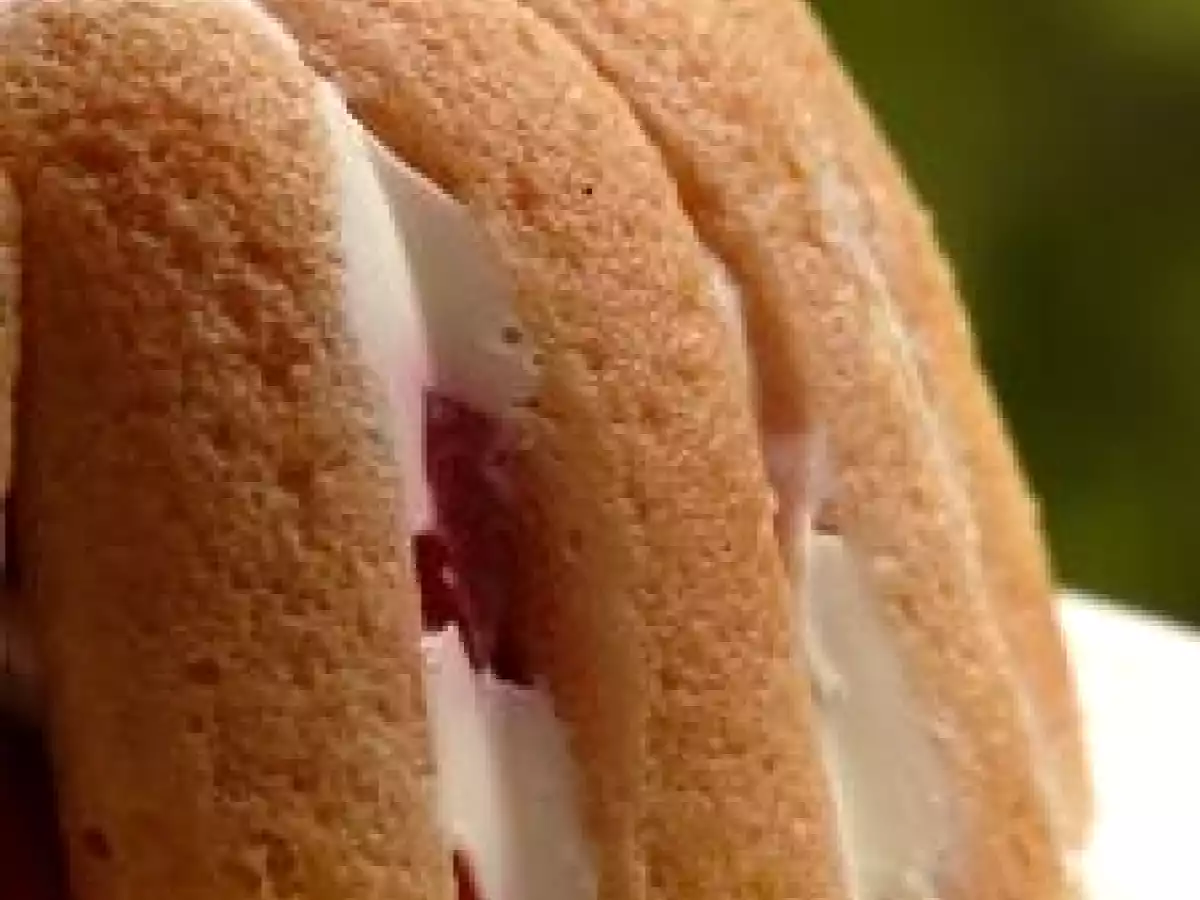 Charlotte aux fraises ultra légère!