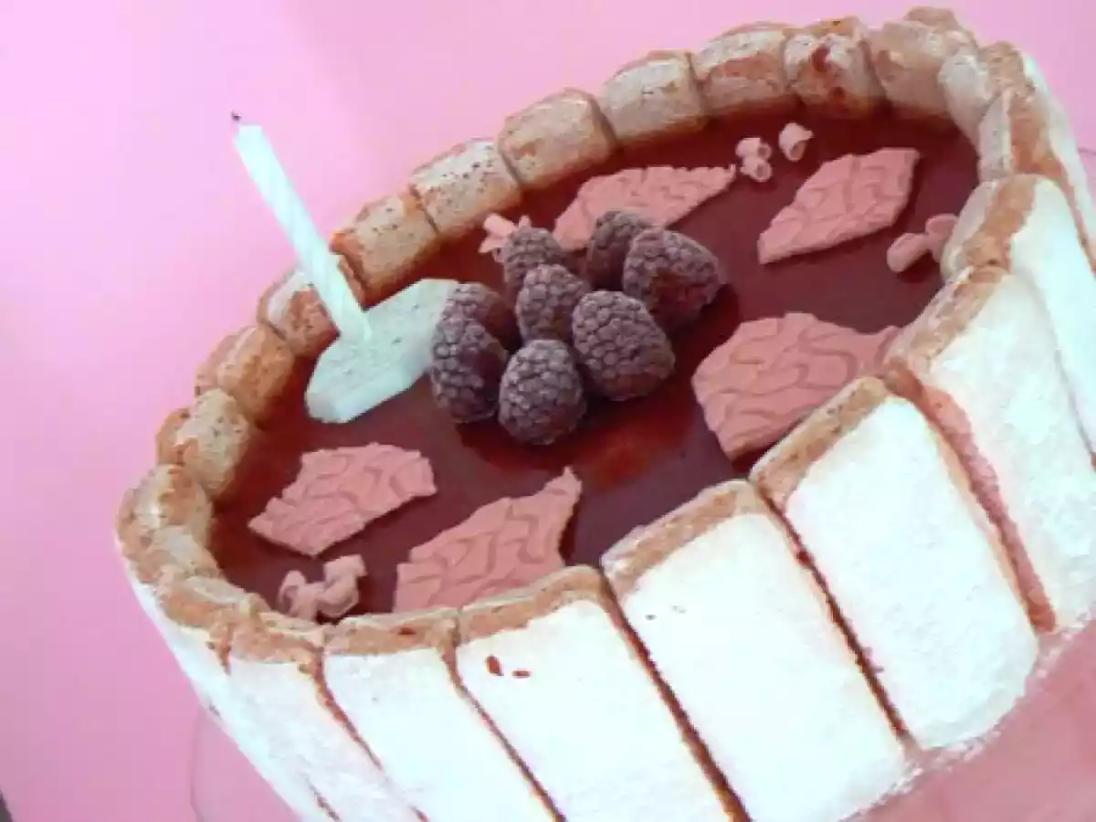 Charlotte aux framboises