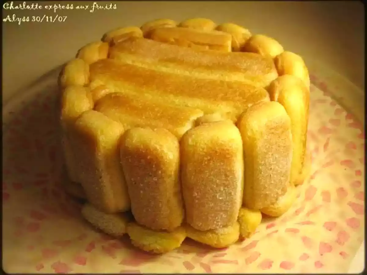 Charlotte aux fruits express