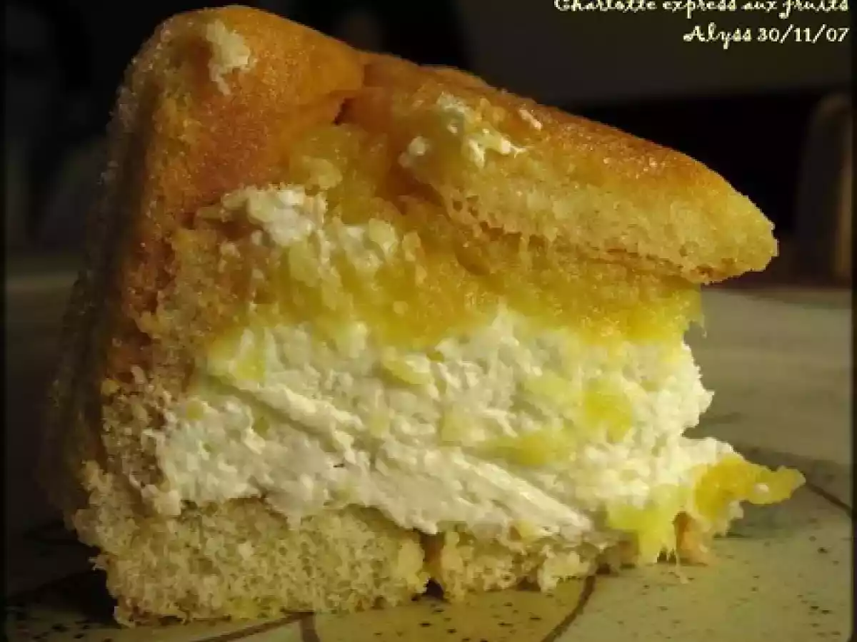 Charlotte aux fruits express - photo 3