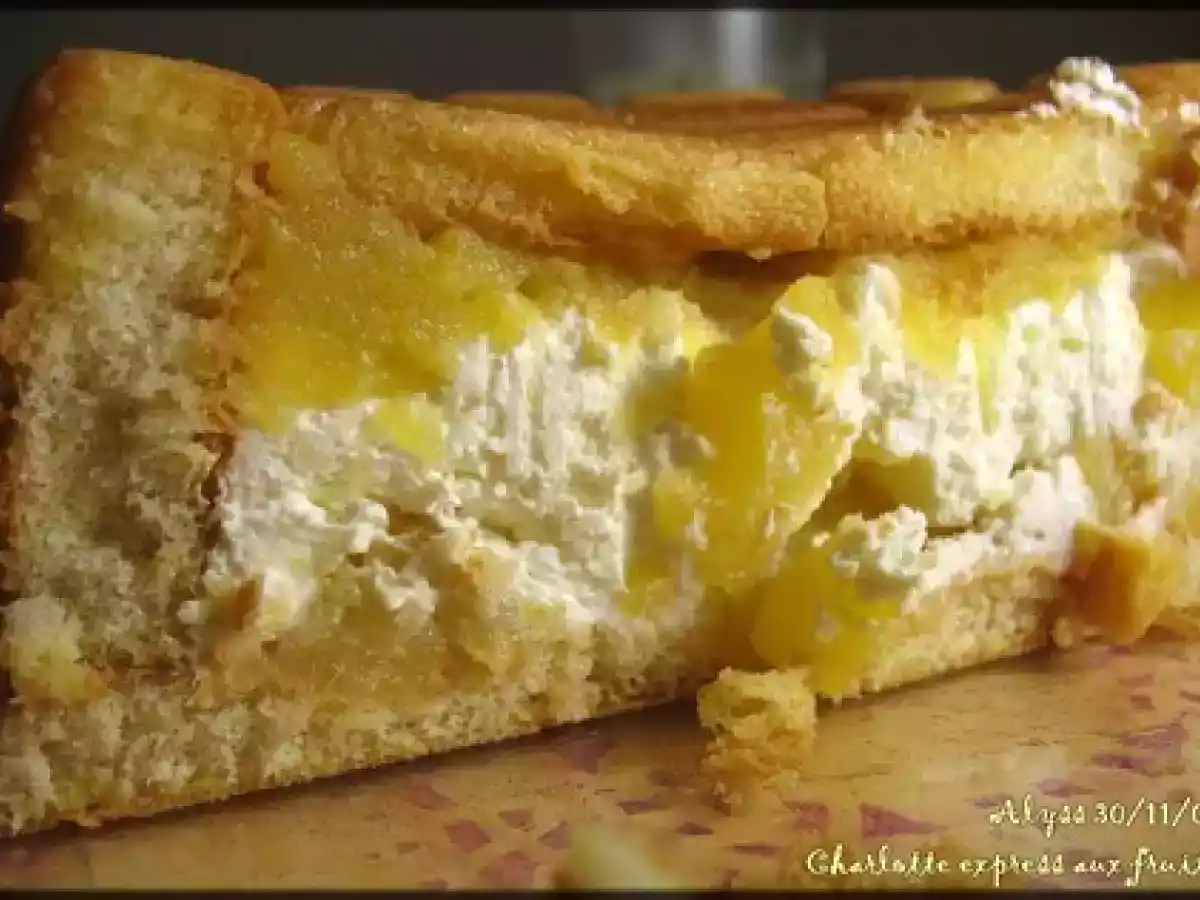 Charlotte aux fruits express - photo 4